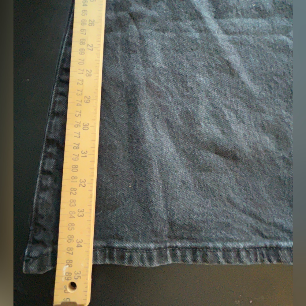 Universal Thread Womens HighRise Flared Leg Black Wash Comfort waist size 16Long - Picture 10 of 11